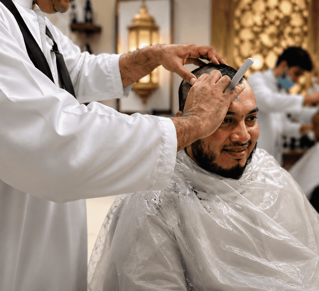 Barber feature