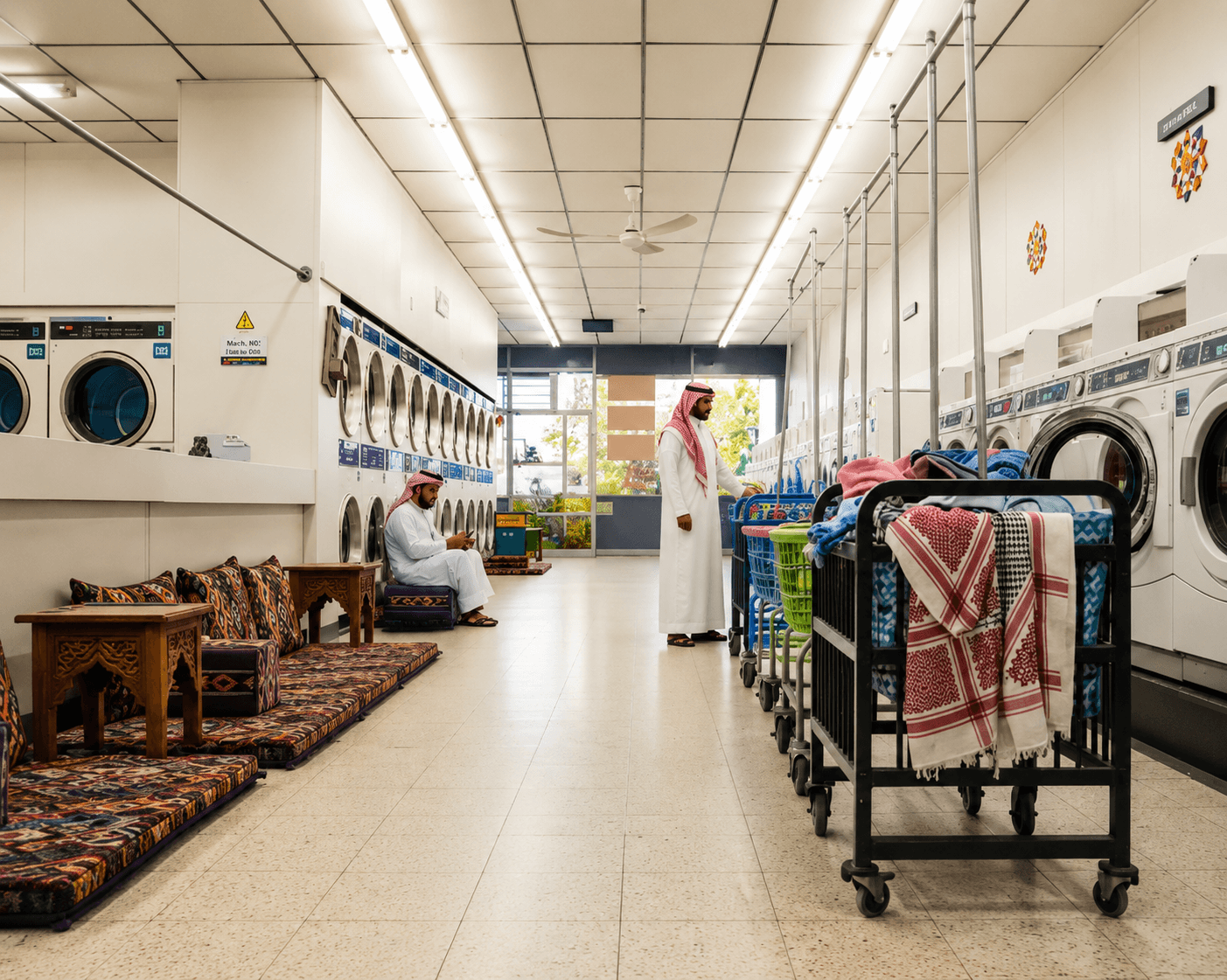 Laundry feature